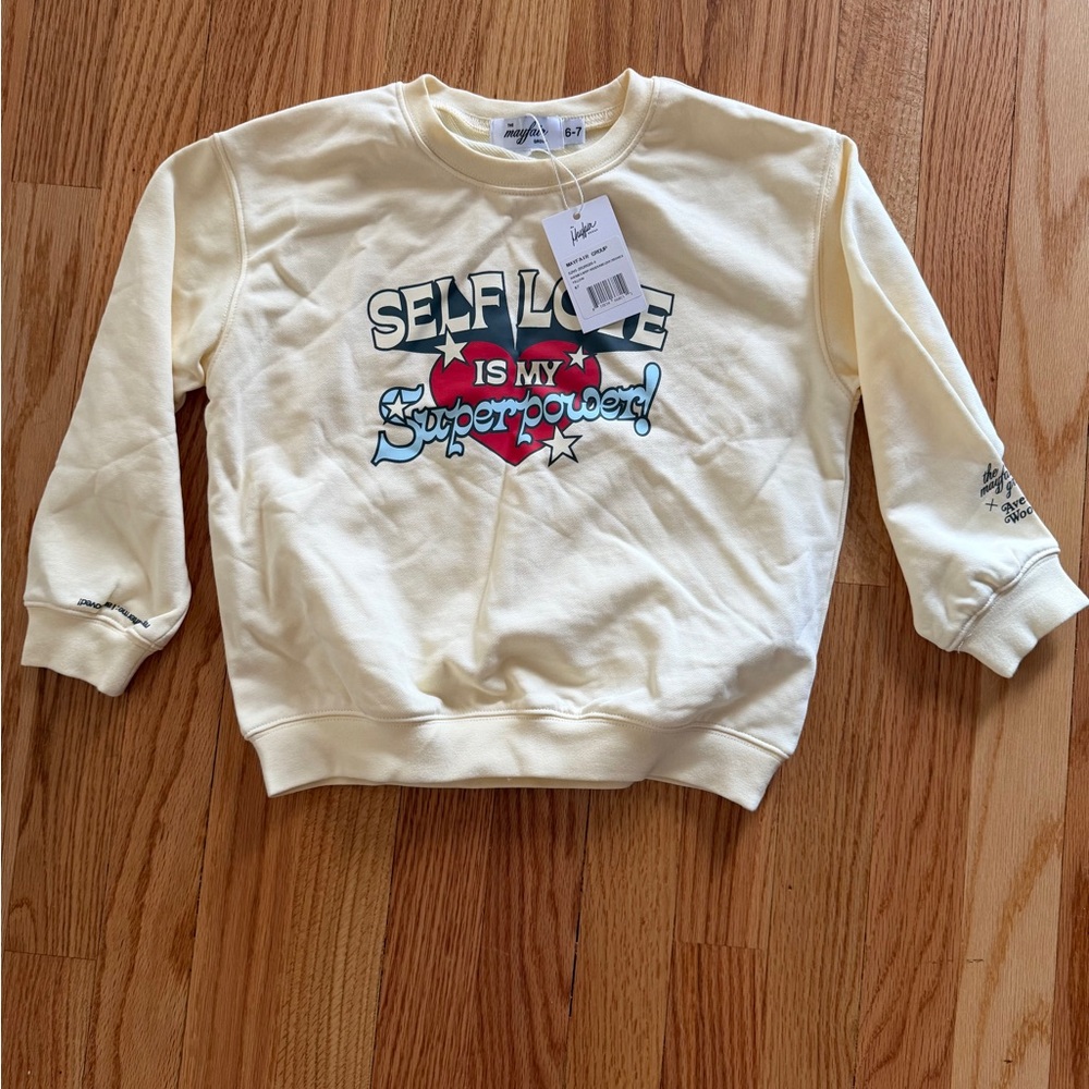 Mayfair sweatshirt Self Love Kids 6-7